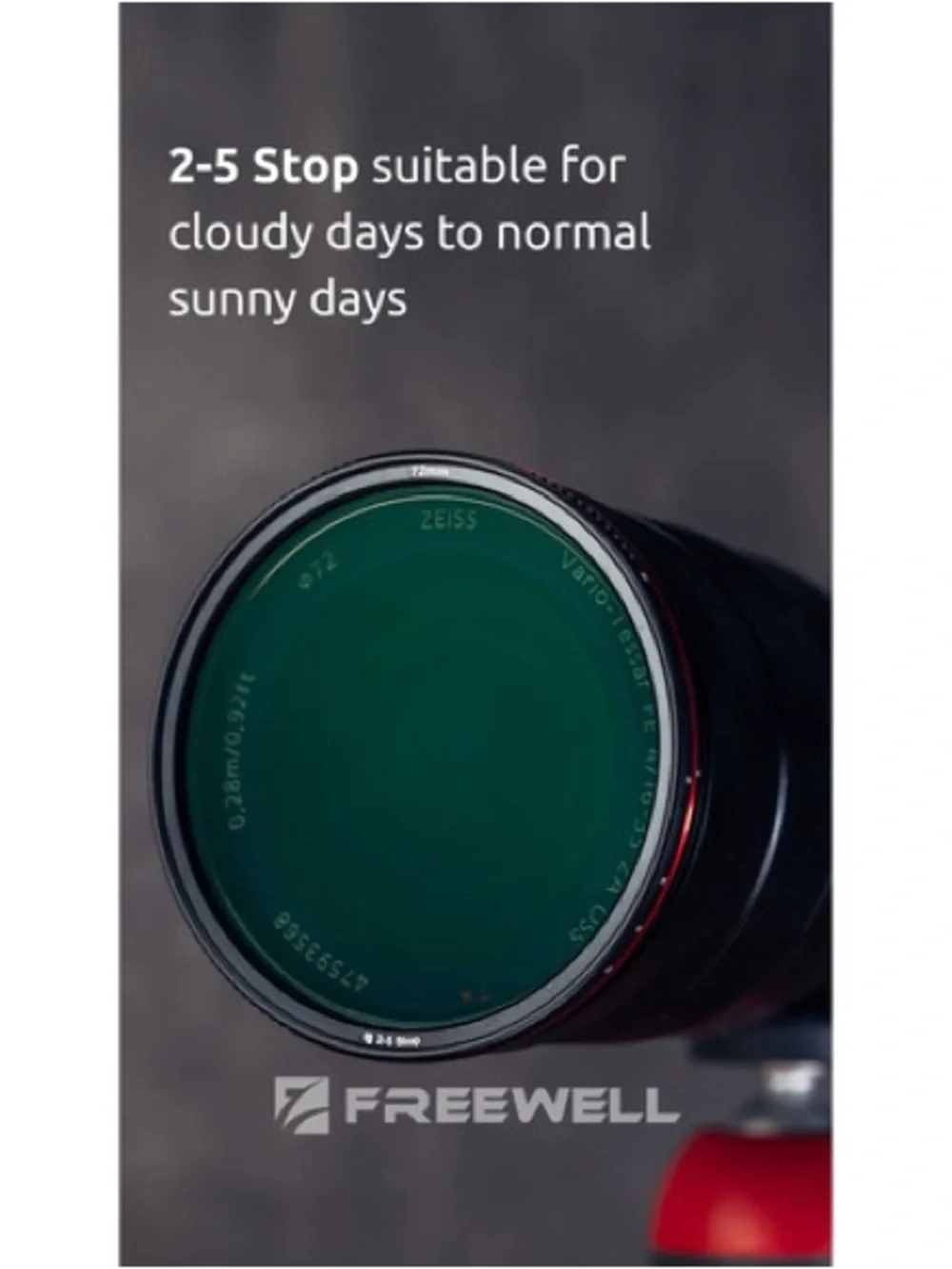 Freewell Standard Day Variable ND Filter (95MM, 2 to 5-Stop)